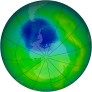 Antarctic Ozone 2002-10-31